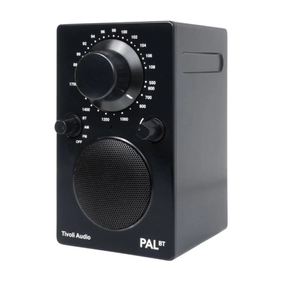 Tivoli Audio Radio AM/FM Bluetooth 5.1 Portable Noir