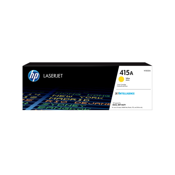 Toner HP 415A jaune (W2032A) - HP LaserJet d'origine