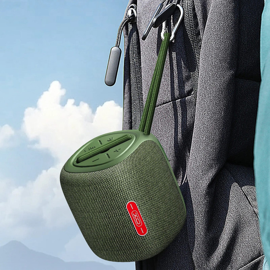XO Enceinte Bluetooth Compact avec Dragonne Kaki