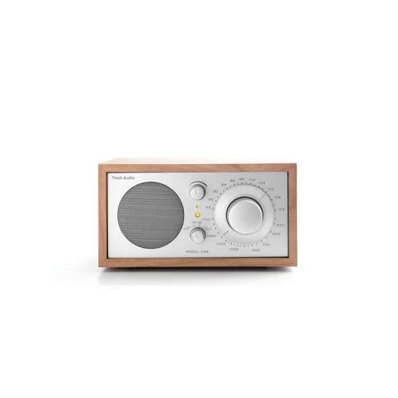 Tivoli Audio Enceinte Numérique Radio AM/FM/AUX Modèle One en Bois Rouge