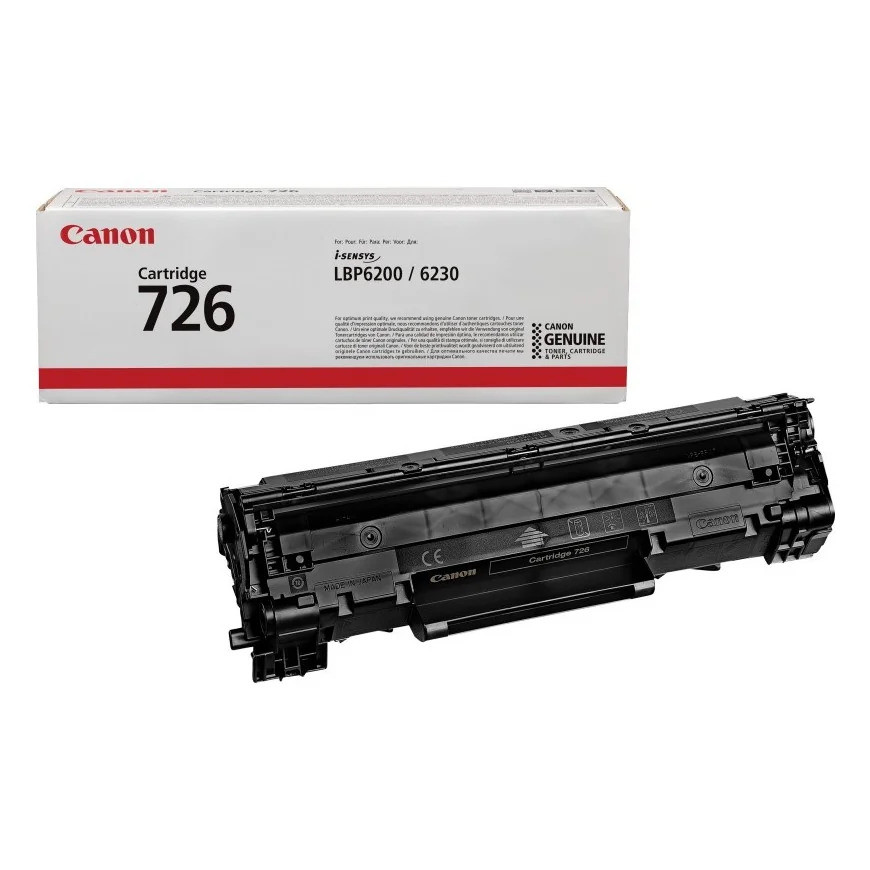 Toner Canon 726 noir - Canon d'origine (3483B002AA)
