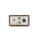 Tivoli Audio Radio-Réveil Sans Fil Modèle Three Bluetooth 5.1 avec Syntoniseur AM/FM Marron