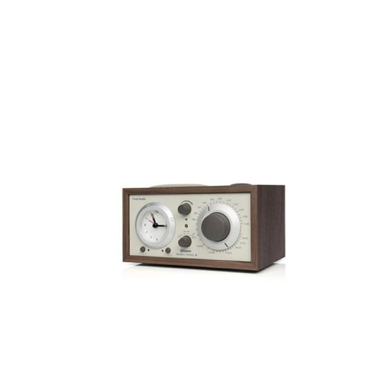 Tivoli Audio Radio-Réveil Sans Fil Modèle Three Bluetooth 5.1 avec Syntoniseur AM/FM Marron