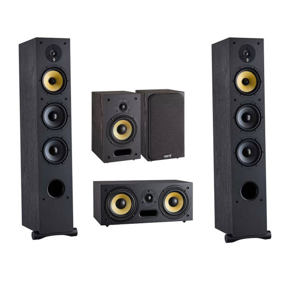 Davis Acoustics Pack Ariane 7 Noir PM