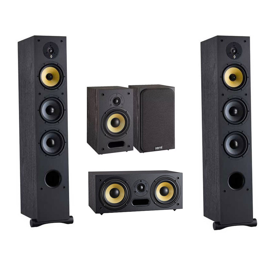 Davis Acoustics Pack Ariane 7 Noir PM