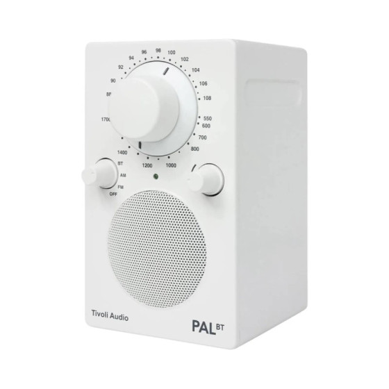 Tivoli Audio Radio AM/FM Bluetooth 5.1 Portable Blanc