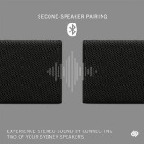 Urbanista Enceinte Bluetooth 5.0 IPX5 Sydney Portable et Légère avec Câble de Charge Noir