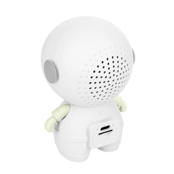 Avizar Enceinte Bluetooth Astronaute LED RGB Compact Blanc