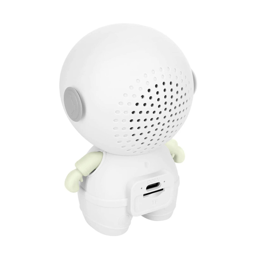 Avizar Enceinte Bluetooth Astronaute LED RGB Compact Blanc