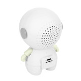 Avizar Enceinte Bluetooth Astronaute LED RGB Compact Blanc
