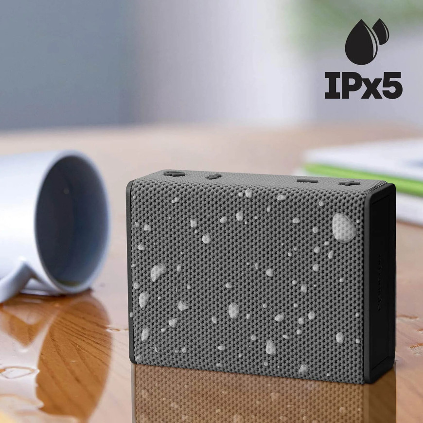 Urbanista Enceinte Bluetooth 5.0 IPX5 Sydney Portable et Légère avec Câble de Charge Noir