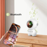 Avizar Enceinte Bluetooth Astronaute LED RGB Compact Blanc
