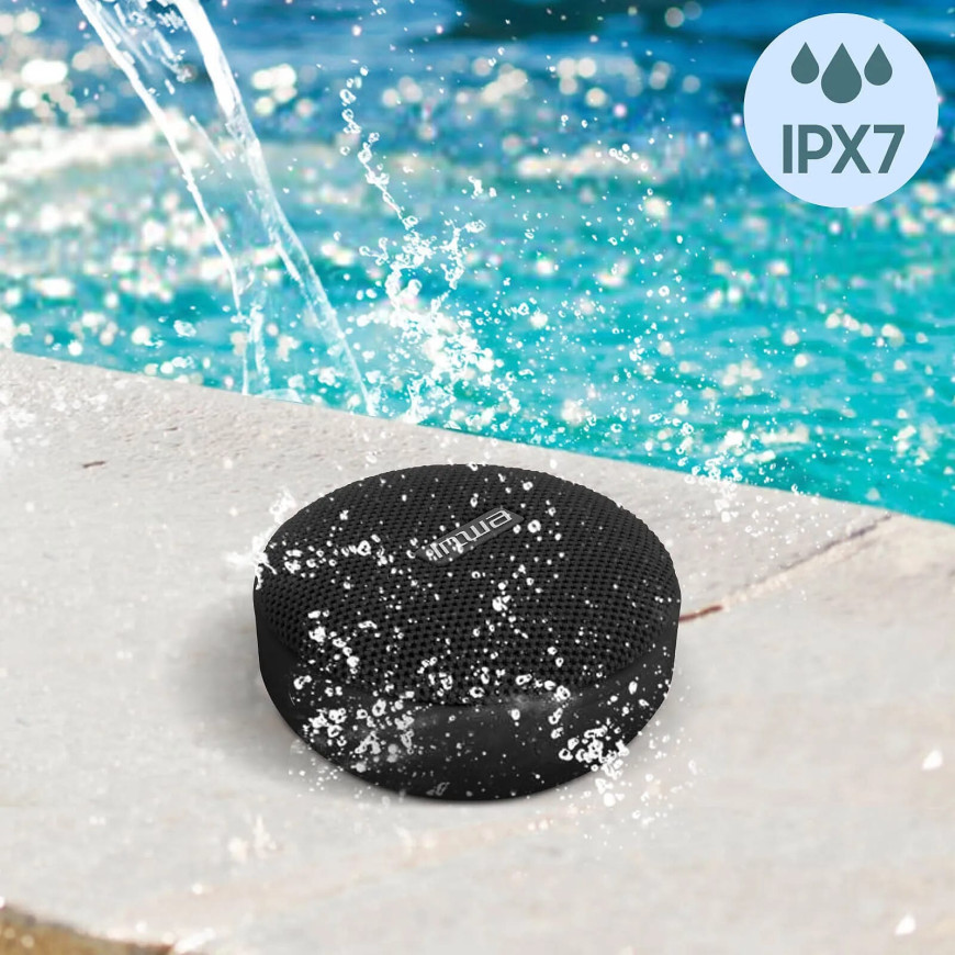 Avizar Enceinte Bluetooth Vélo Haut-parleur Sport 5W Sans-fil Étanche IPX7 noir