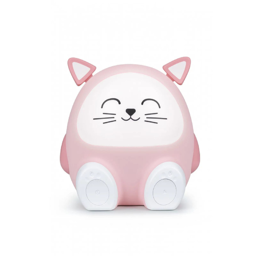 BIGBEN BTKIDSCAT - Enceinte sans fil lumineuse et veilleuse - MIA