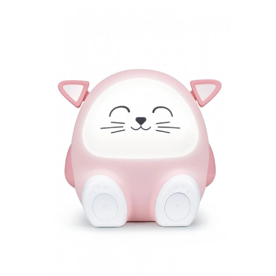 BIGBEN BTKIDSCAT - Enceinte sans fil lumineuse et veilleuse - MIA