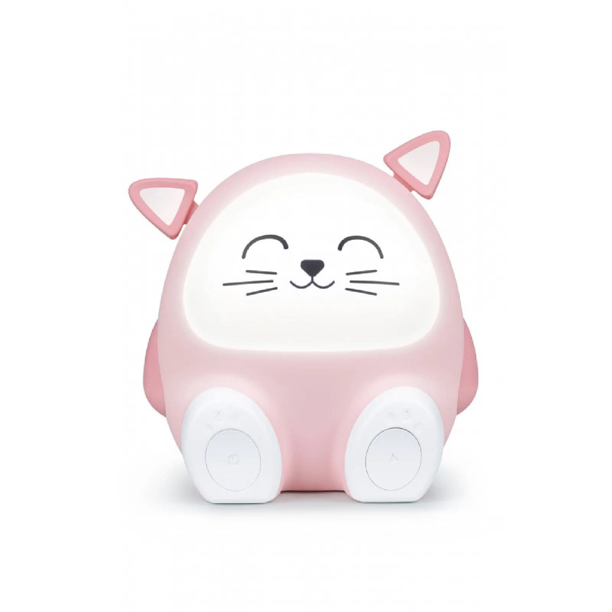 BIGBEN BTKIDSCAT - Enceinte sans fil lumineuse et veilleuse - MIA