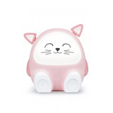 BIGBEN BTKIDSCAT - Enceinte sans fil lumineuse et veilleuse - MIA