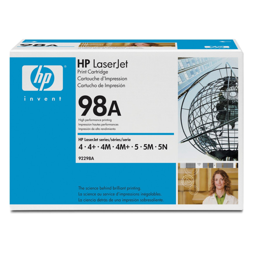 Toner HP 98A noir (92298A) - HP LaserJet d'origine