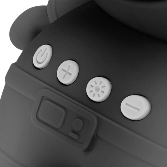 Avizar Enceinte Bluetooth Astronaute LED RGB Compact Noir