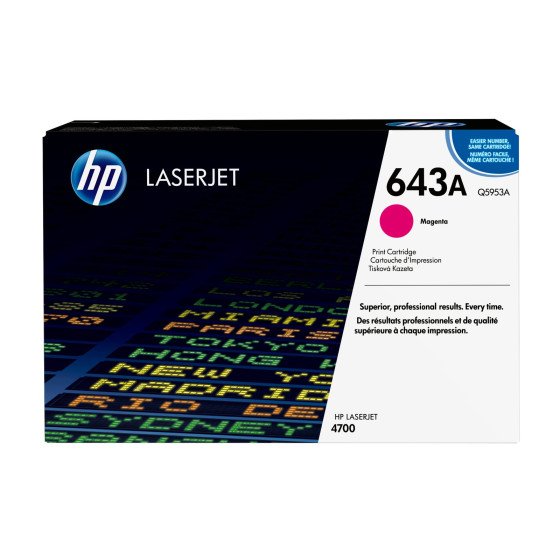 Toner HP 643A magenta (Q5953A) - HP LaserJet d'origine