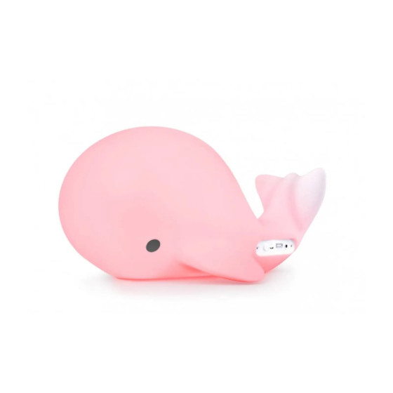 BigBen Enceinte Bluetooth Lumineuse Modèle Baleine Blanc