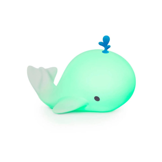 BigBen Enceinte Bluetooth Lumineuse Modèle Baleine Blanc