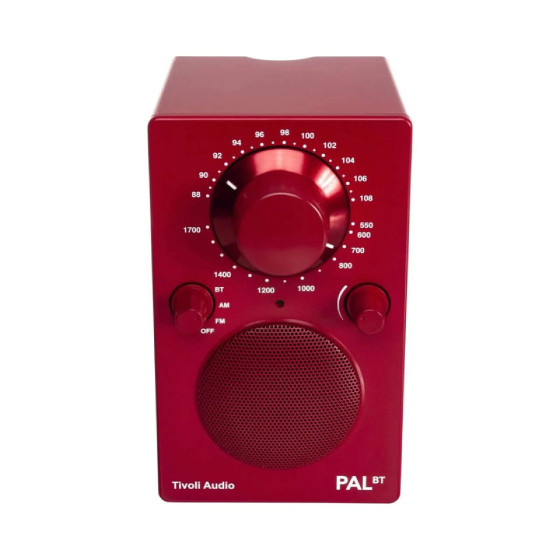 Tivoli Audio Radio AM/FM Bluetooth 5.1 Portable Rouge