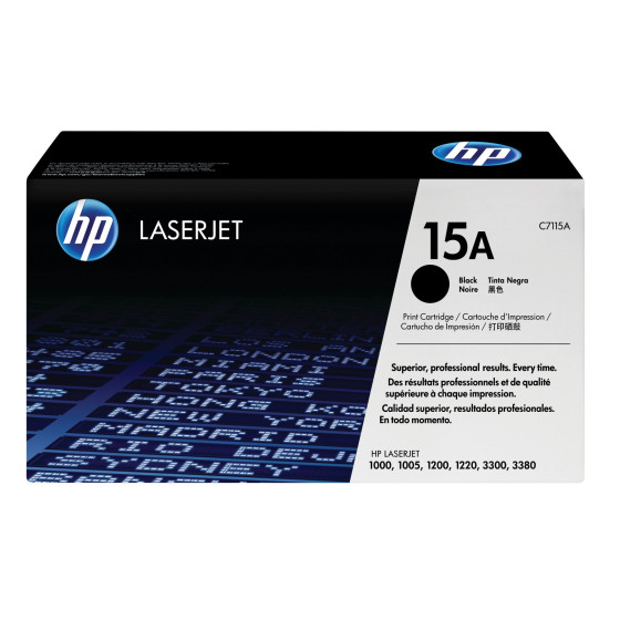 Toner HP 15A noir (C7115A) - HP LaserJet d'origine
