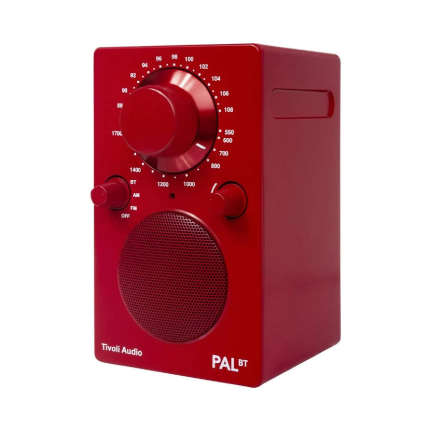 Tivoli Audio Radio AM/FM Bluetooth 5.1 Portable Rouge