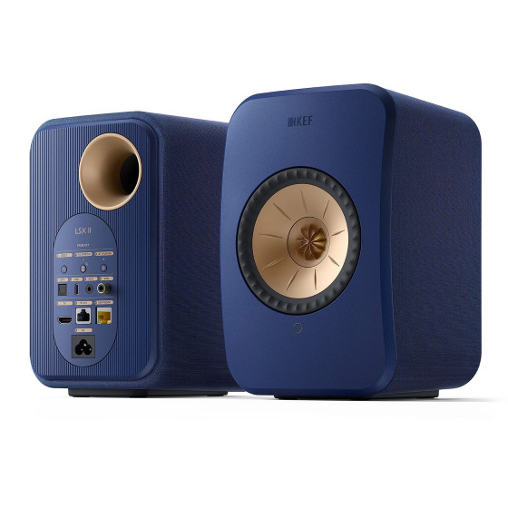 KEF LSX II Bleu Cobalt