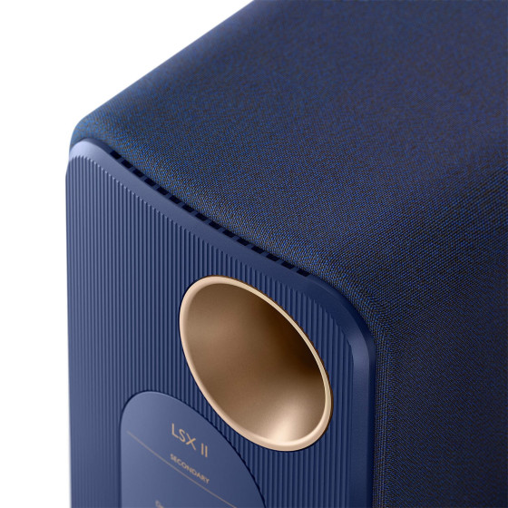 KEF LSX II Bleu Cobalt