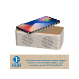 Blaupunkt - Enceinte bluetooth 5W en matière recyclée - BLP3260-112 - Beige