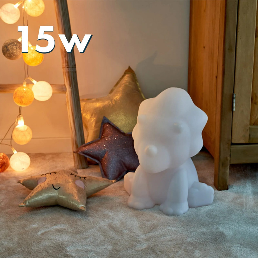 BIGBEN BTLSDINO - Enceinte portable sans fil lumineuse et veilleuse Dino