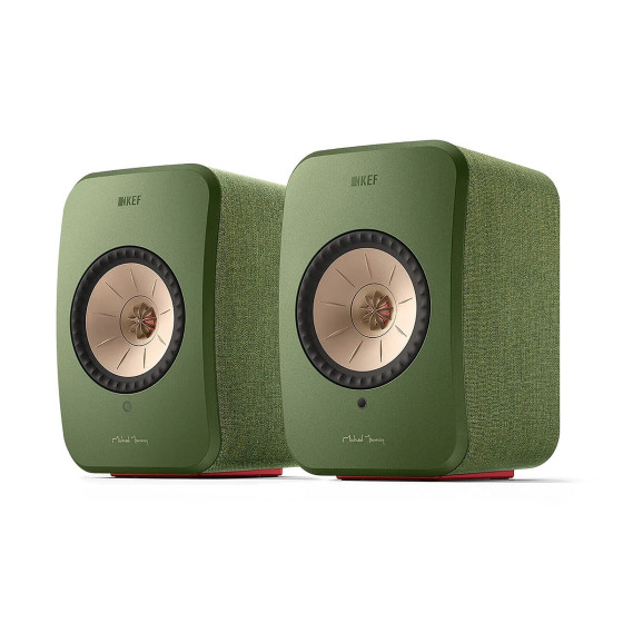 KEF LSX II Vert + Audio-Technica AT-LP70XBT Noir