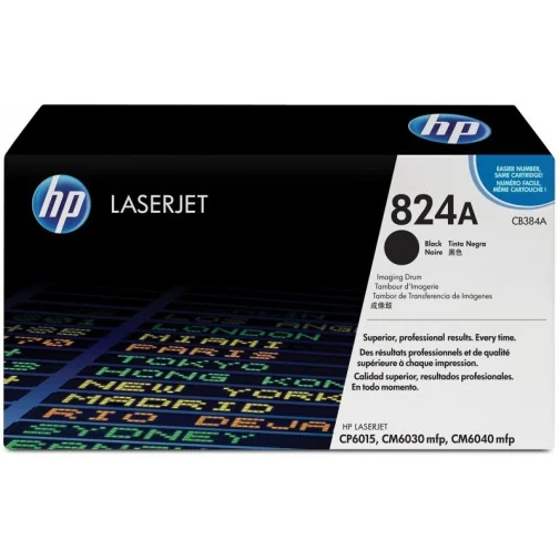 HP 824A NOIR (CB384A) - TAMBOUR D'IMAGERIE HP LASERJET D'ORIGINE - Toner Original - Rightech - le bon choix