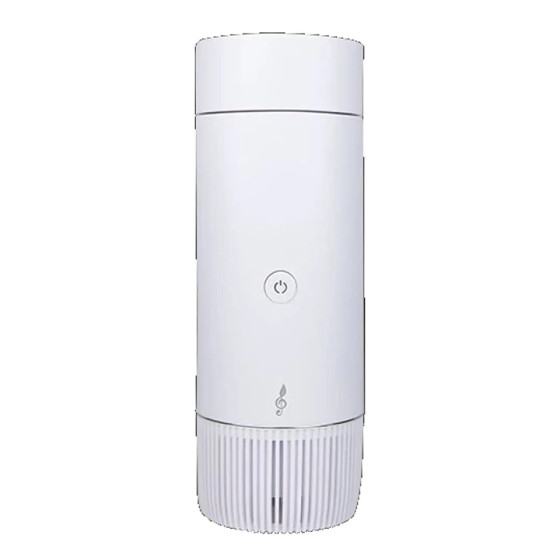 AROMASOUND Coffret Fraîcheur et Vitalité Enceinte Bluetooth Lantao avec Humidificateur Blanc