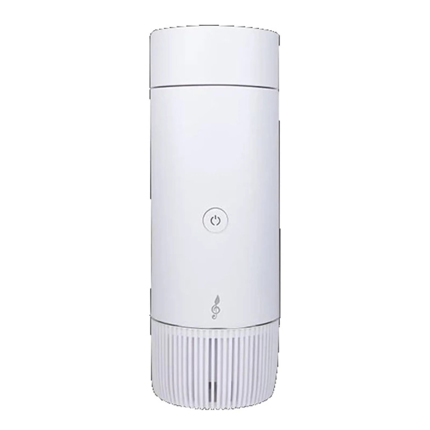 AROMASOUND Coffret Fraîcheur et Vitalité Enceinte Bluetooth Lantao avec Humidificateur Blanc