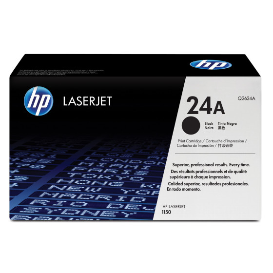 Toner HP 24A noir (Q2624A) - HP LaserJet d'origine