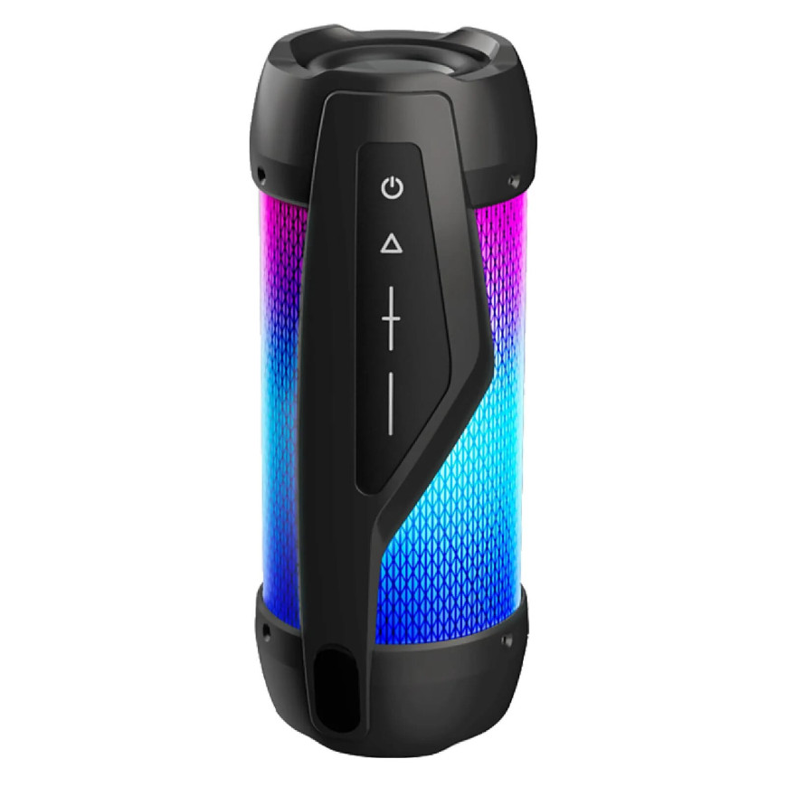 BigBen Enceinte Bluetooth Lumineuse 20W IPX54 Party Mini avec Sangle Noir