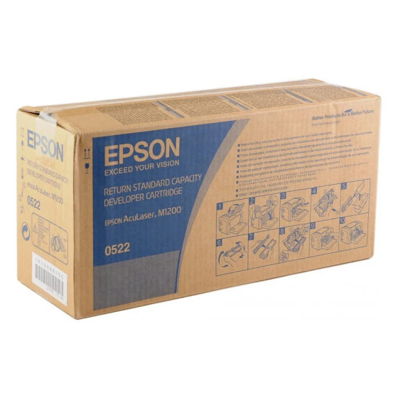 Toner Epson 0522 noir - Epson d'origine (C13S050522)