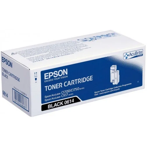 EPSON 0614 NOIR - TONER EPSON D'ORIGINE (C13S050614) - Toner Original - Rightech - le bon choix