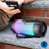 BigBen Enceinte Bluetooth Lumineuse 20W IPX54 Party Mini avec Sangle Noir
