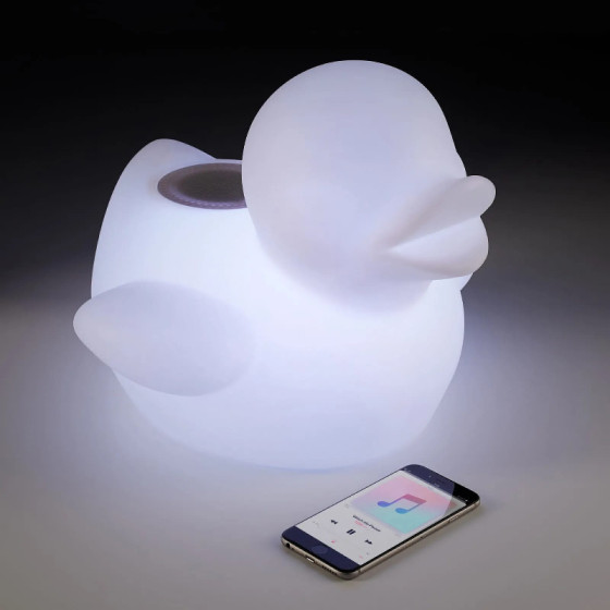 BIGBEN BTLSDUCK - Enceinte portable sans fil lumineuse résistante à l'eau Canard