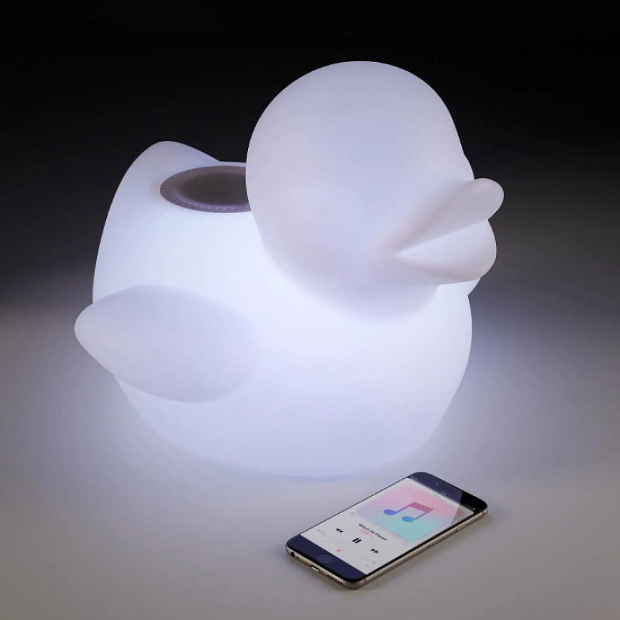 BIGBEN BTLSDUCK - Enceinte portable sans fil lumineuse résistante à l'eau Canard