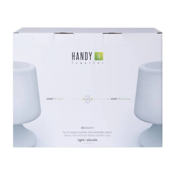 Color Block Lampes Enceintes Bluetooth Duo Inter-Connectées