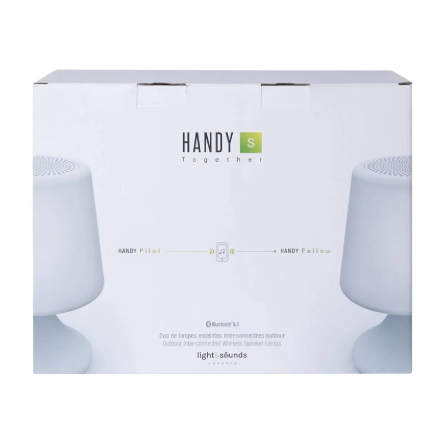 Color Block Lampes Enceintes Bluetooth Duo Inter-Connectées