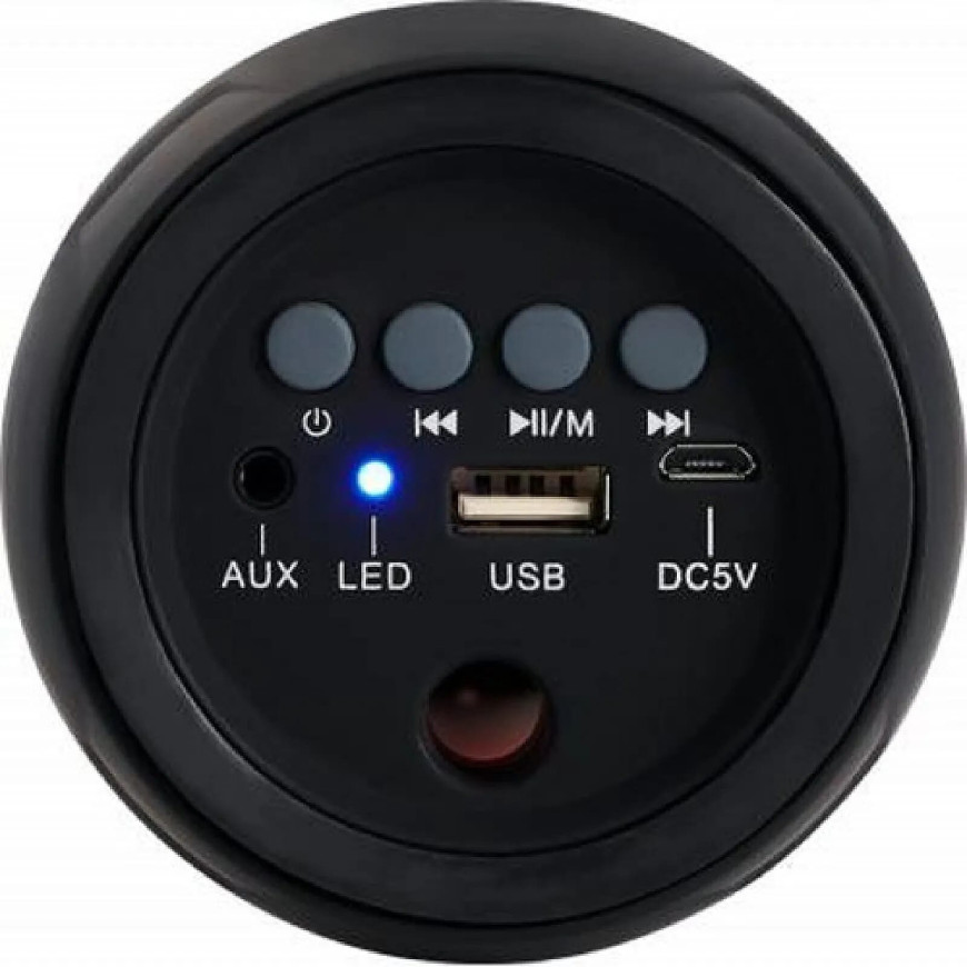 BigBen Enceinte Bluetooth 20W Compact avec Effets Lumineux et Dragonne Noir