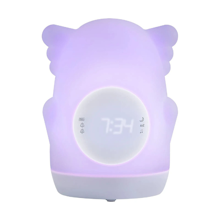 BigBen Enceinte Lumineuse Modèle Akso Fonction Double Alarme Programmable Gris