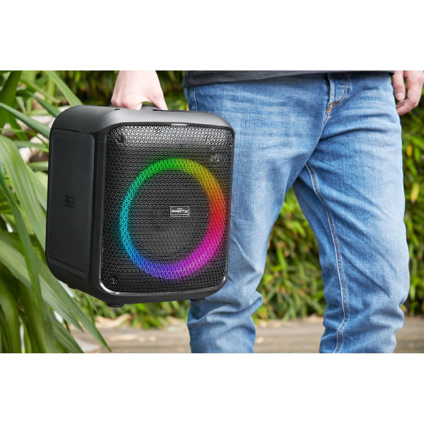 Bigben Interactive PARTYBTHPMAX - Enceinte sans fil avec Micro Puissante - Noir