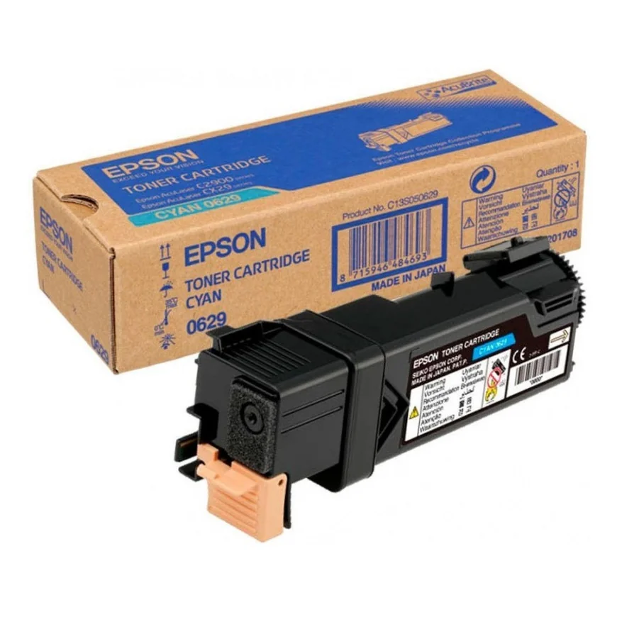 EPSON 0629 CYAN - TONER EPSON D'ORIGINE (C13S050629)